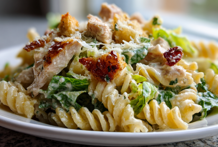 Chicken Caesar Pasta Salad