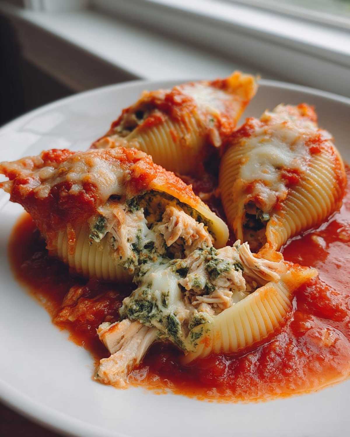 Chicken Pesto Stuffed Shells - detail 3