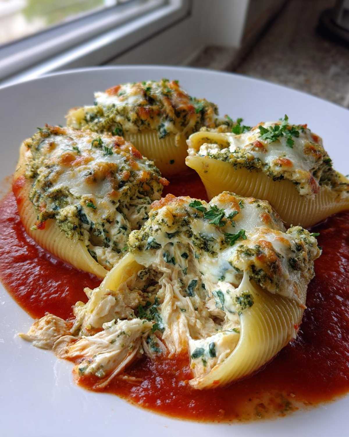 Chicken Pesto Stuffed Shells - detail 4