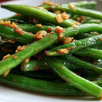 Chili Garlic Green Beans
