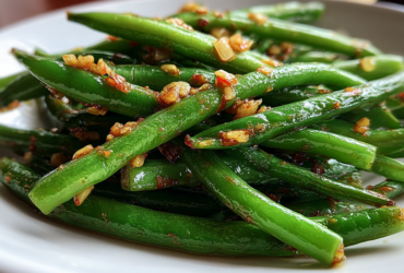 Chili Garlic Green Beans