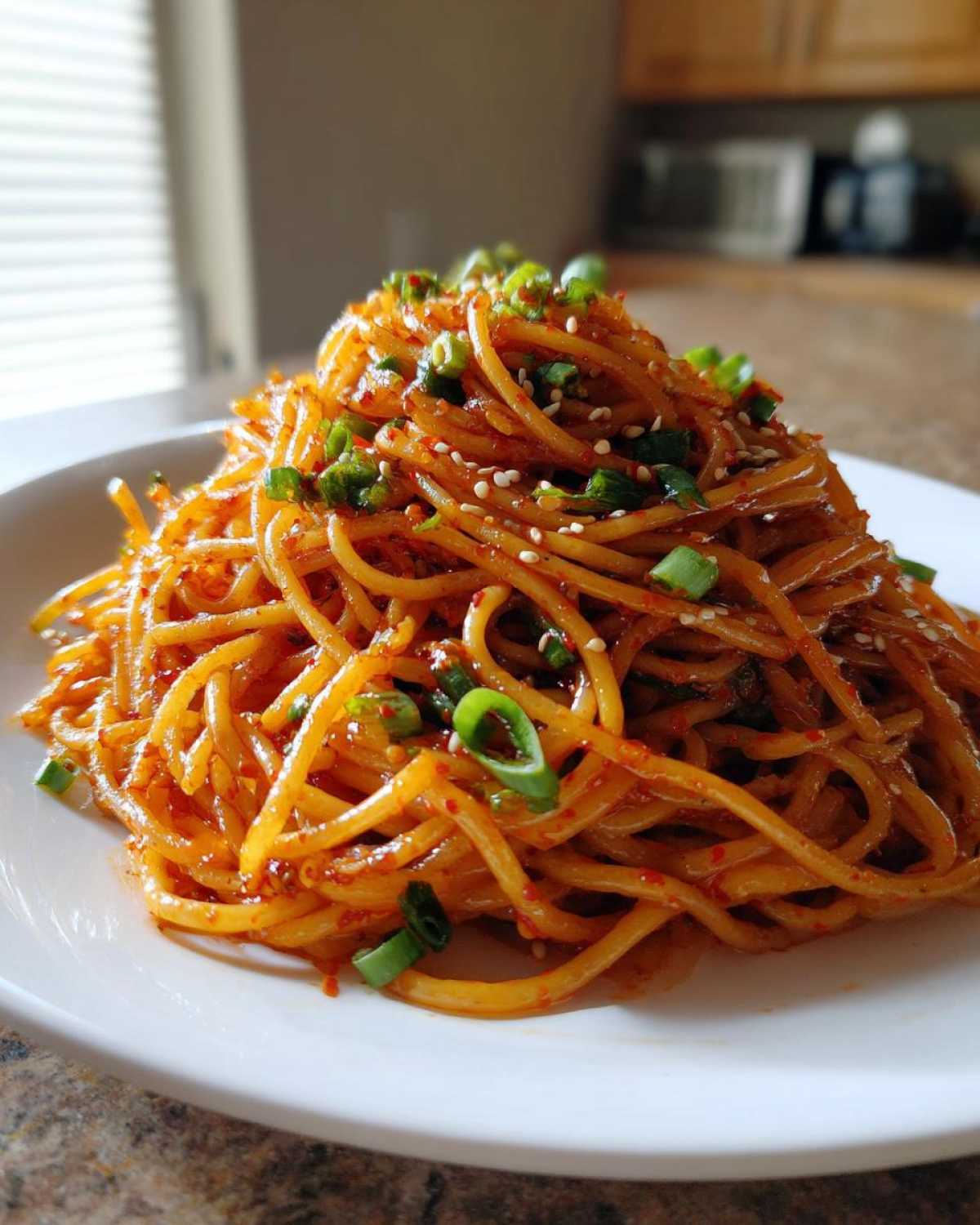 Chili Garlic Noodles - detail 1