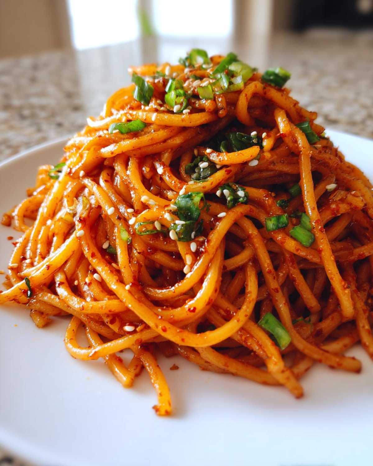 Chili Garlic Noodles - detail 2