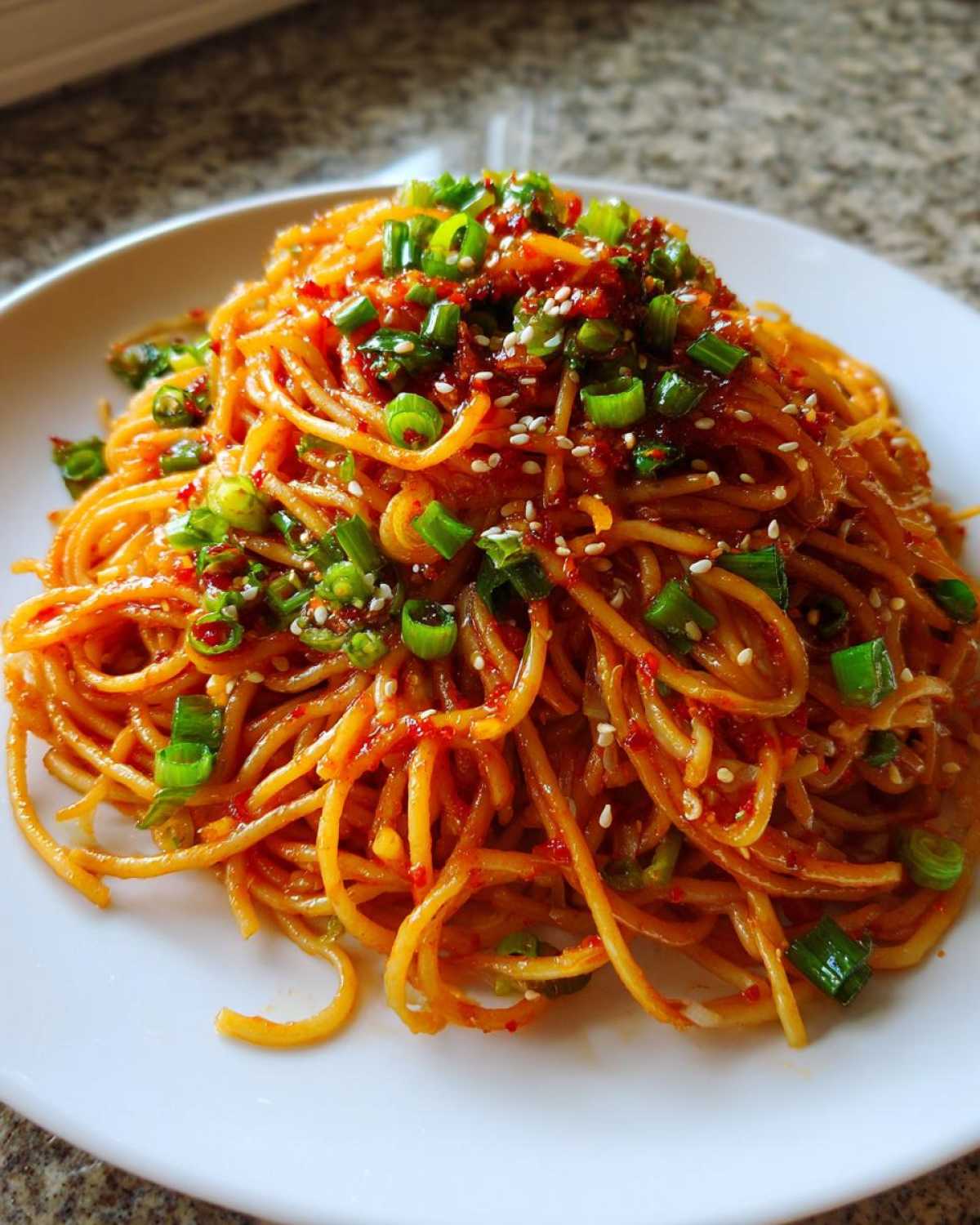 Chili Garlic Noodles - detail 3