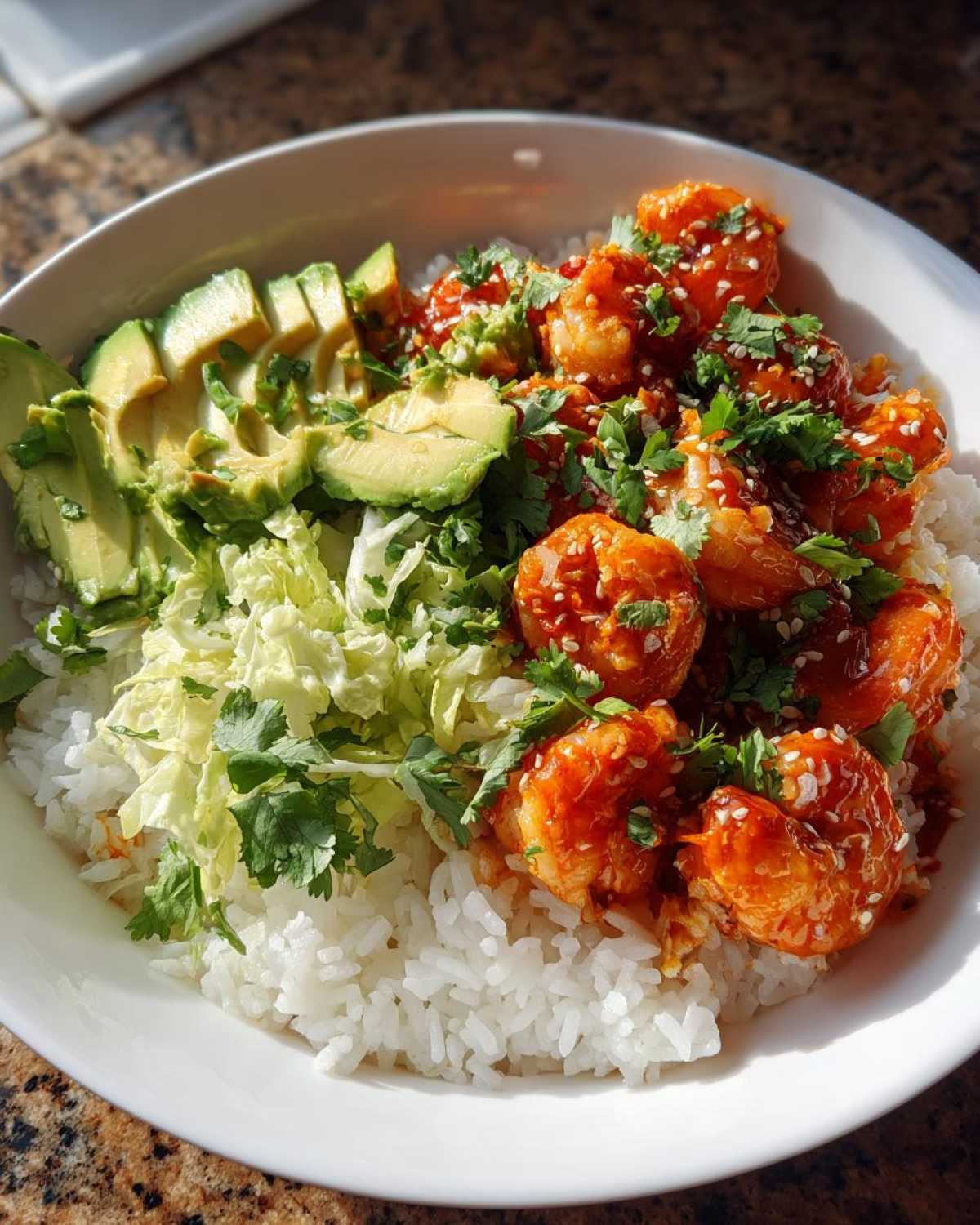 Chili Lime Shrimp Bowls - detail 4
