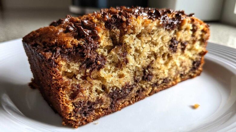Chocolate Chip Banana Bread That Never Lasts