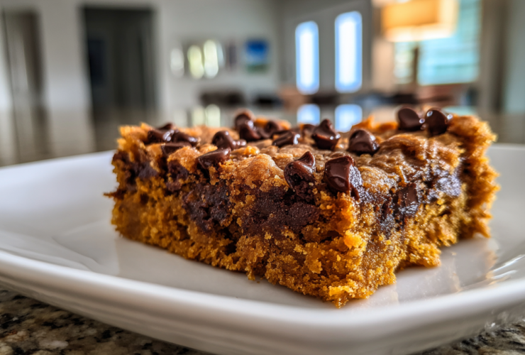 Chocolate Chip Pumpkin Bars
