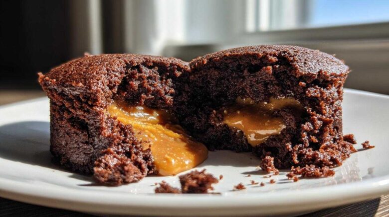 Chocolate Peanut Butter Mug Cake