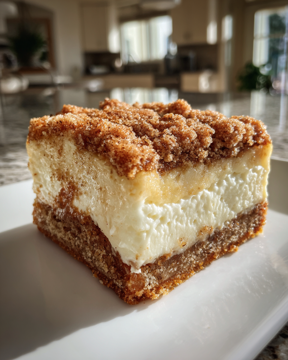 Churro Cheesecake Bars - detail 1