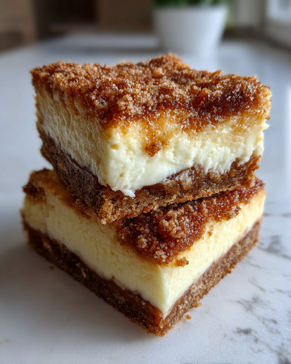 Churro Cheesecake Bars - detail 3