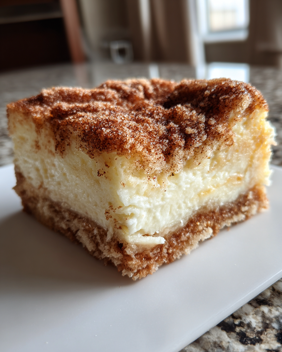 Churro Cheesecake Bars - detail 4