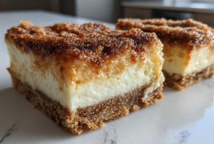 Churro Cheesecake Bars