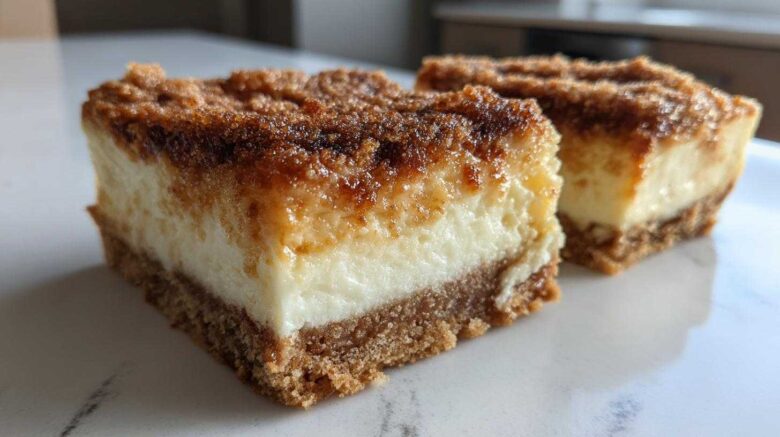 Churro Cheesecake Bars
