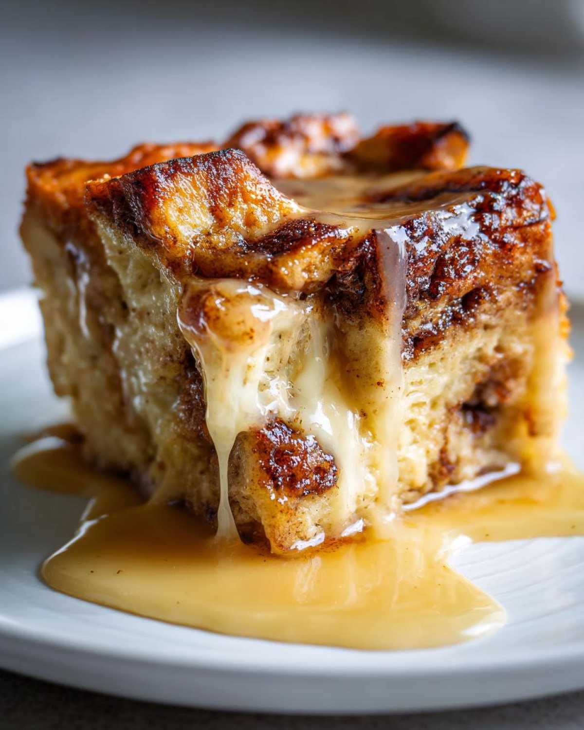 Cinnamon Roll Bread Pudding - detail 3