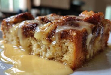 Cinnamon Roll Bread Pudding