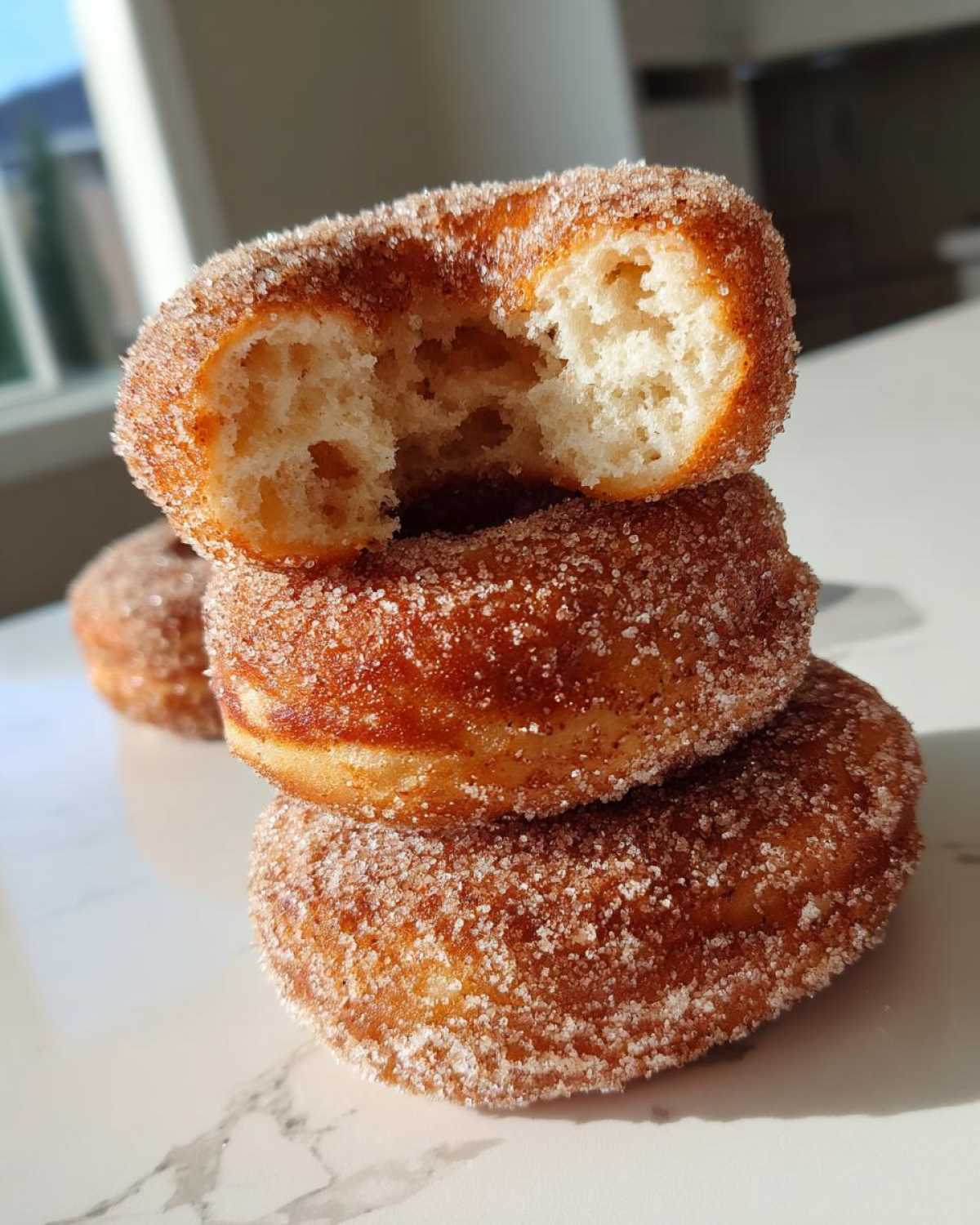 Cinnamon Sugar Air-Fryer Donuts - detail 1