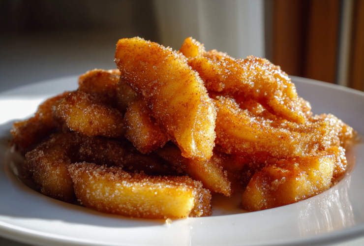 Cinnamon Sugar Fried Apples