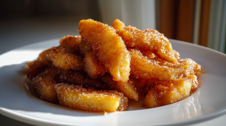 Cinnamon Sugar Fried Apples