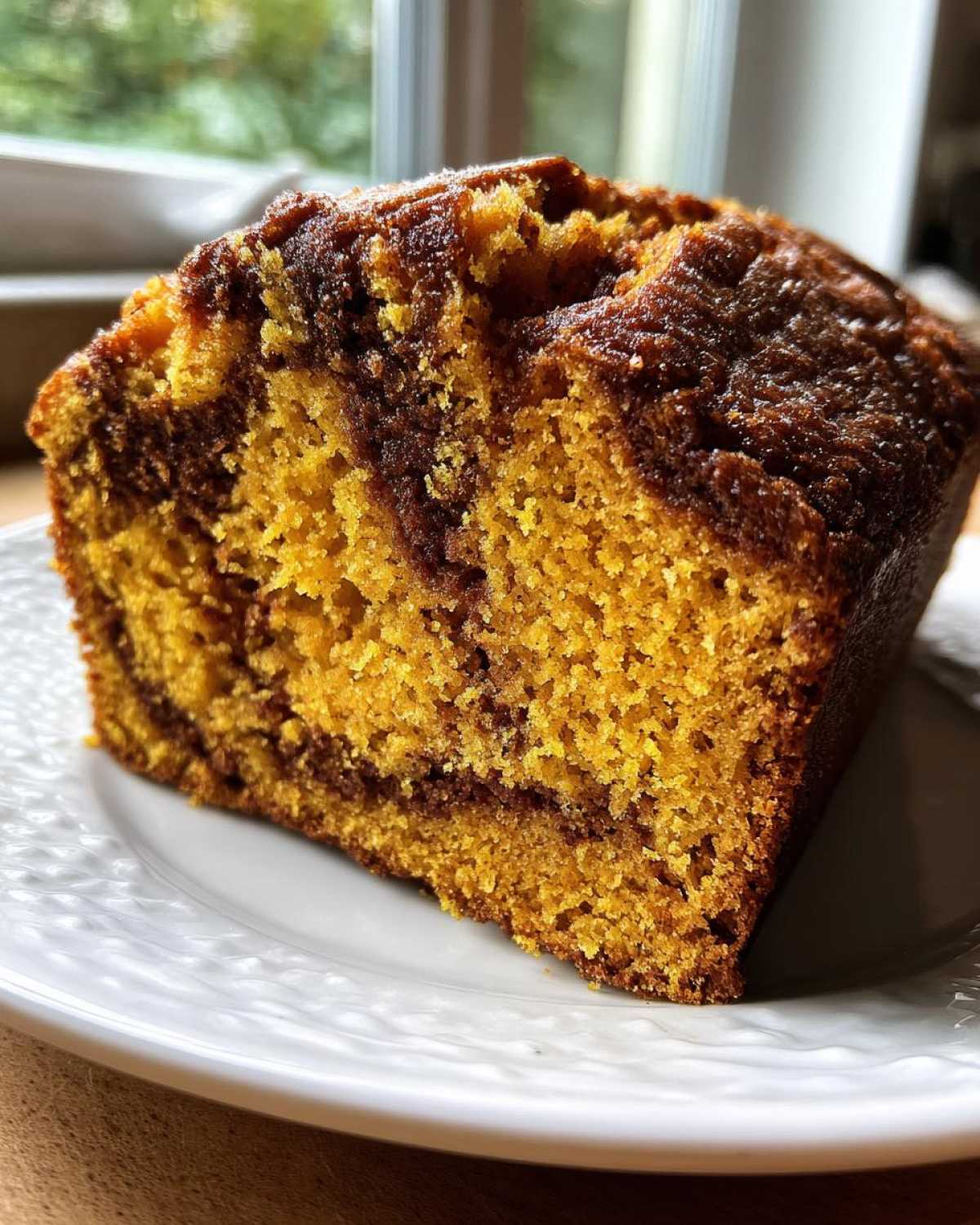 Cinnamon Swirl Pumpkin Bread - detail 2
