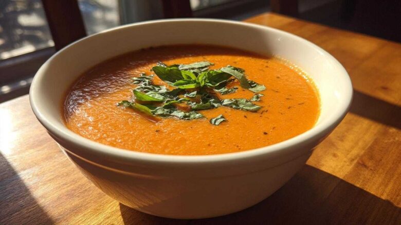 Cozy Tomato Basil Soup That Warms the Soul