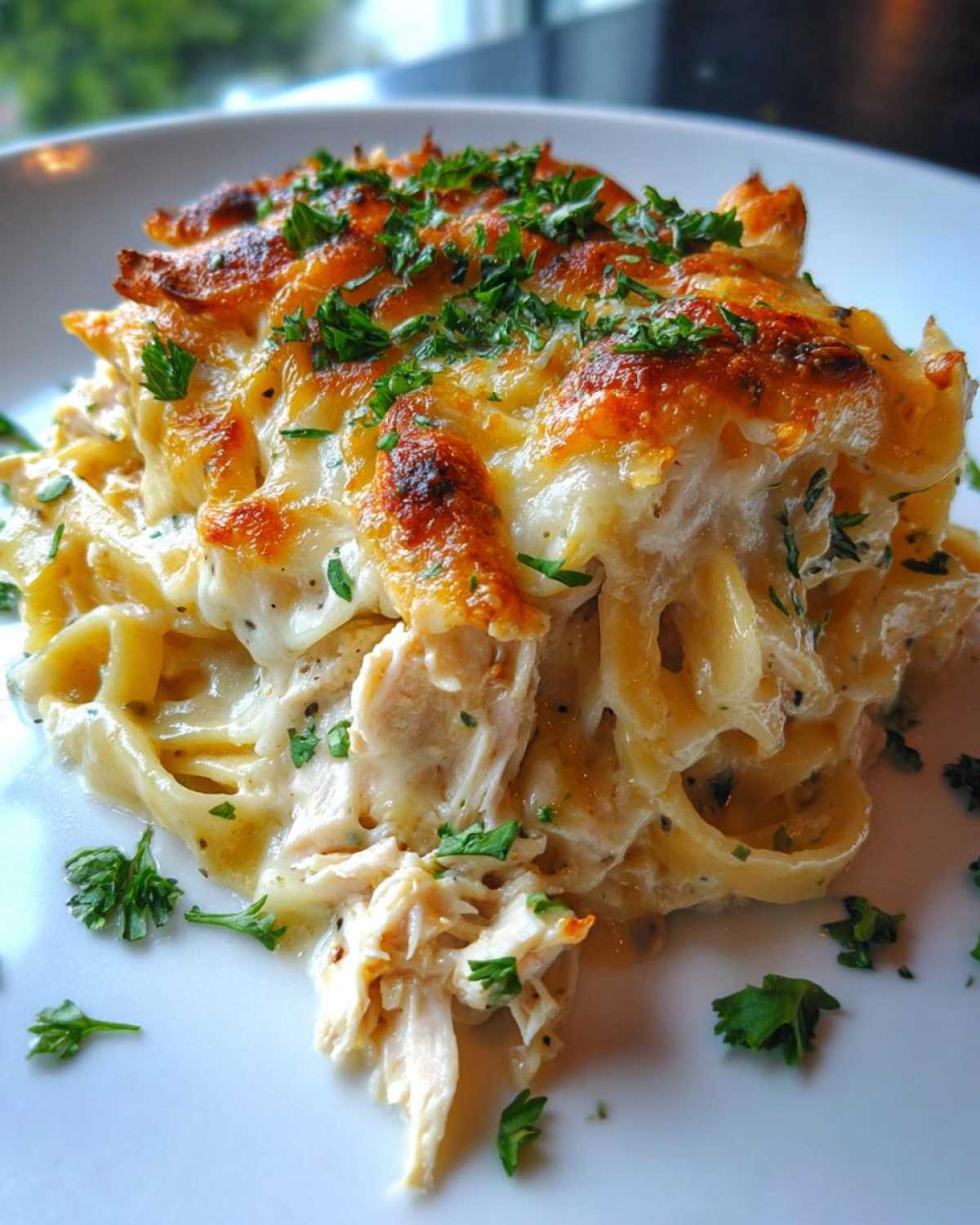 Creamy Chicken Alfredo Bake - detail 2