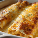 Creamy Chicken Enchiladas