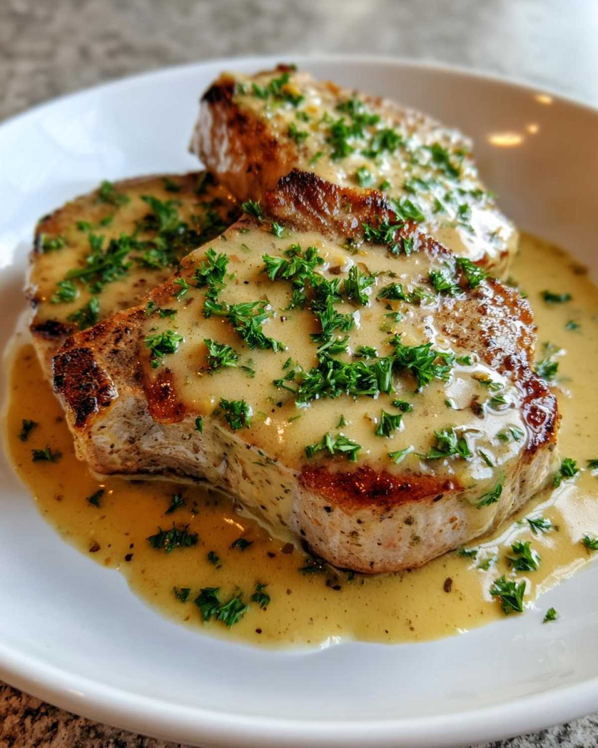 Creamy Dijon Pork Chops - detail 3