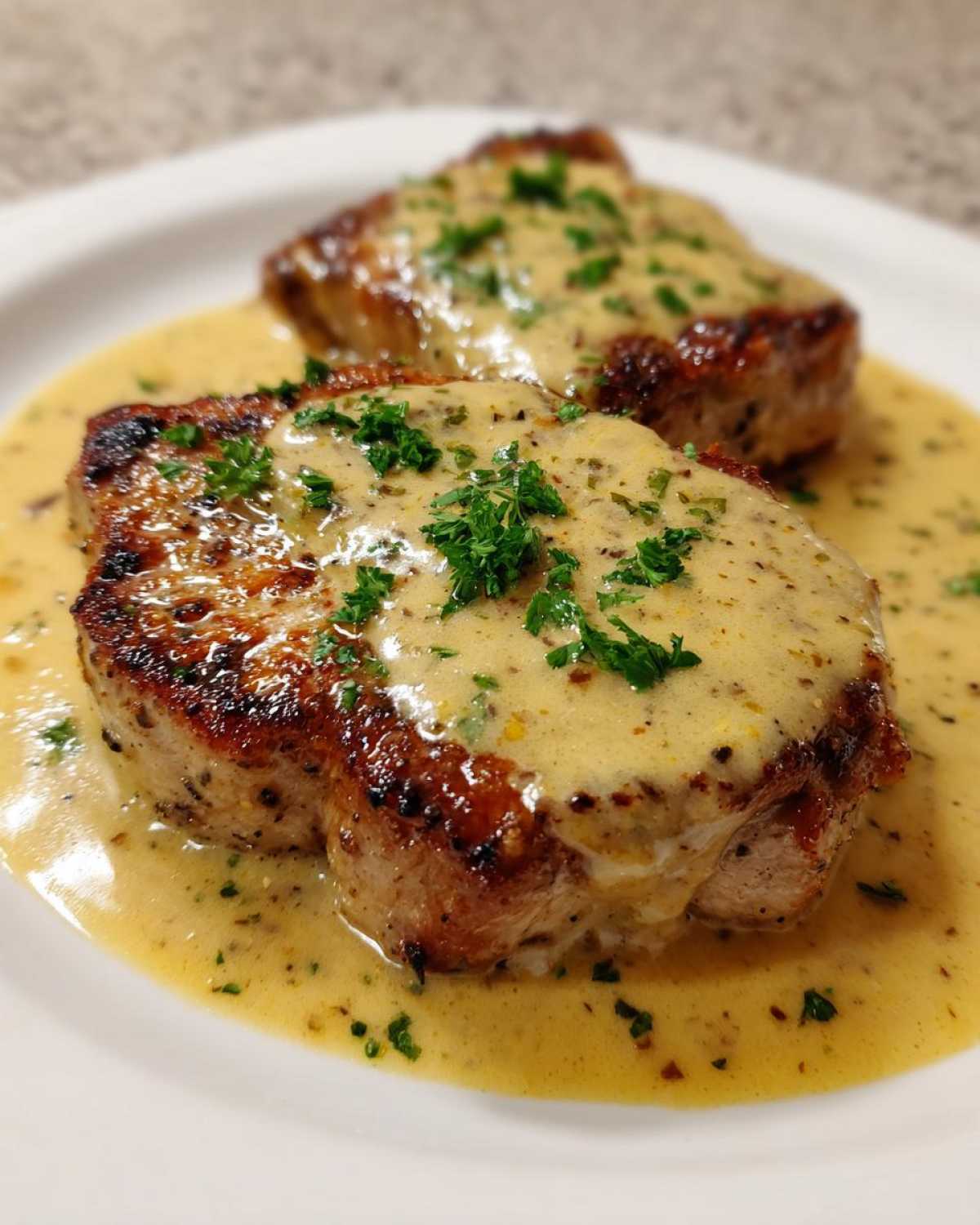 Creamy Dijon Pork Chops - detail 4
