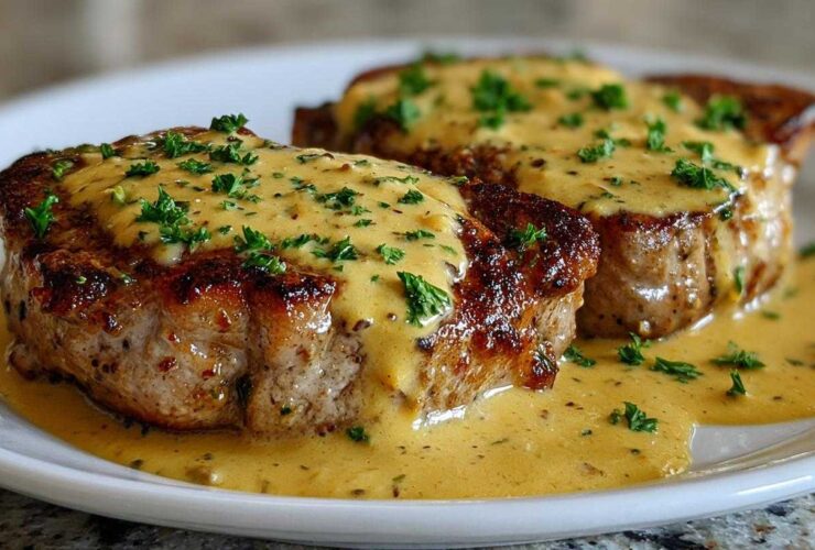 Creamy Dijon Pork Chops