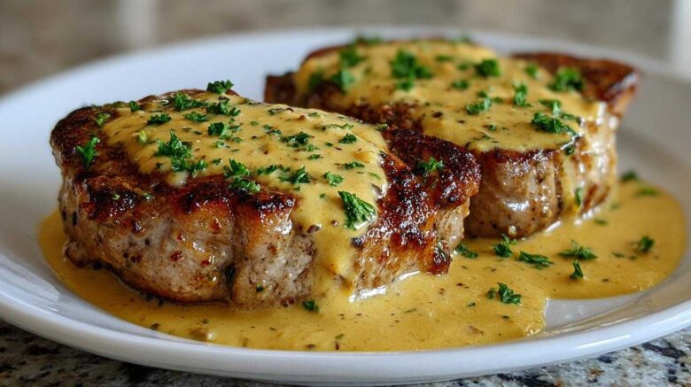 Creamy Dijon Pork Chops