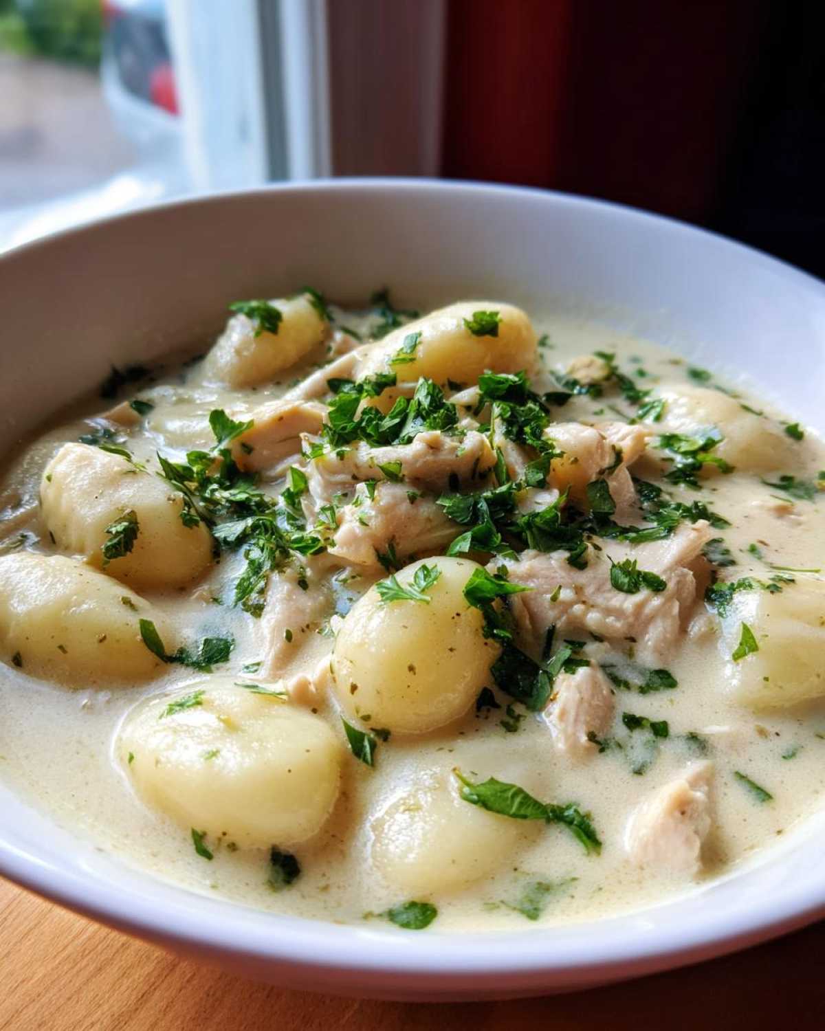 Creamy Gnocchi Chicken Soup - detail 1