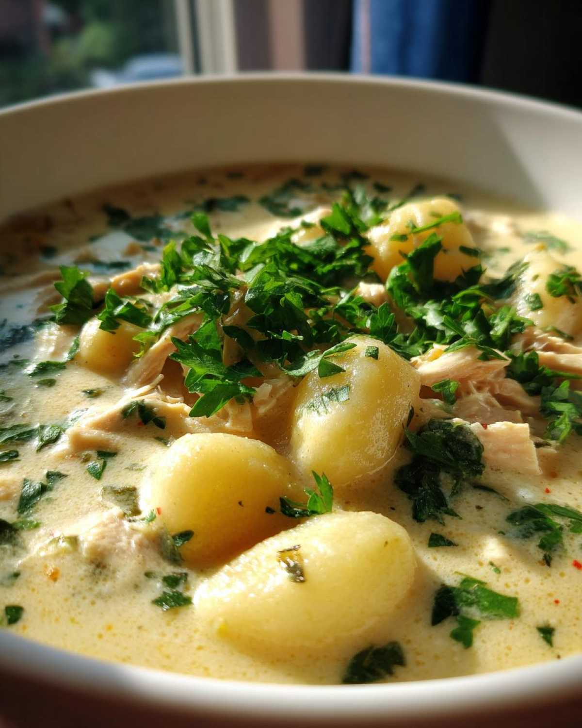 Creamy Gnocchi Chicken Soup - detail 3