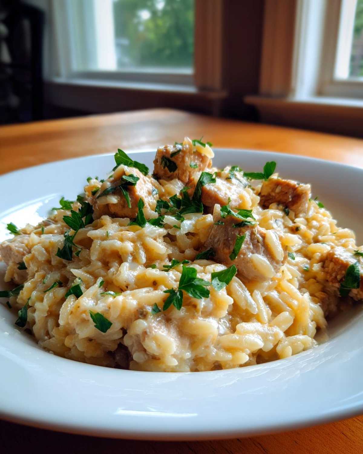 Creamy Lemon Orzo with Chicken - detail 2