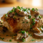 Creamy Mushroom Chicken Thighs