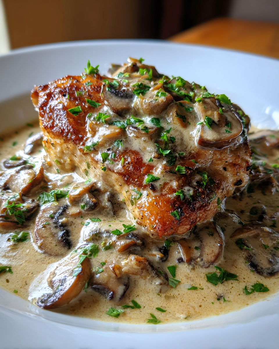 Creamy Mushroom Chicken Thighs - detail 3