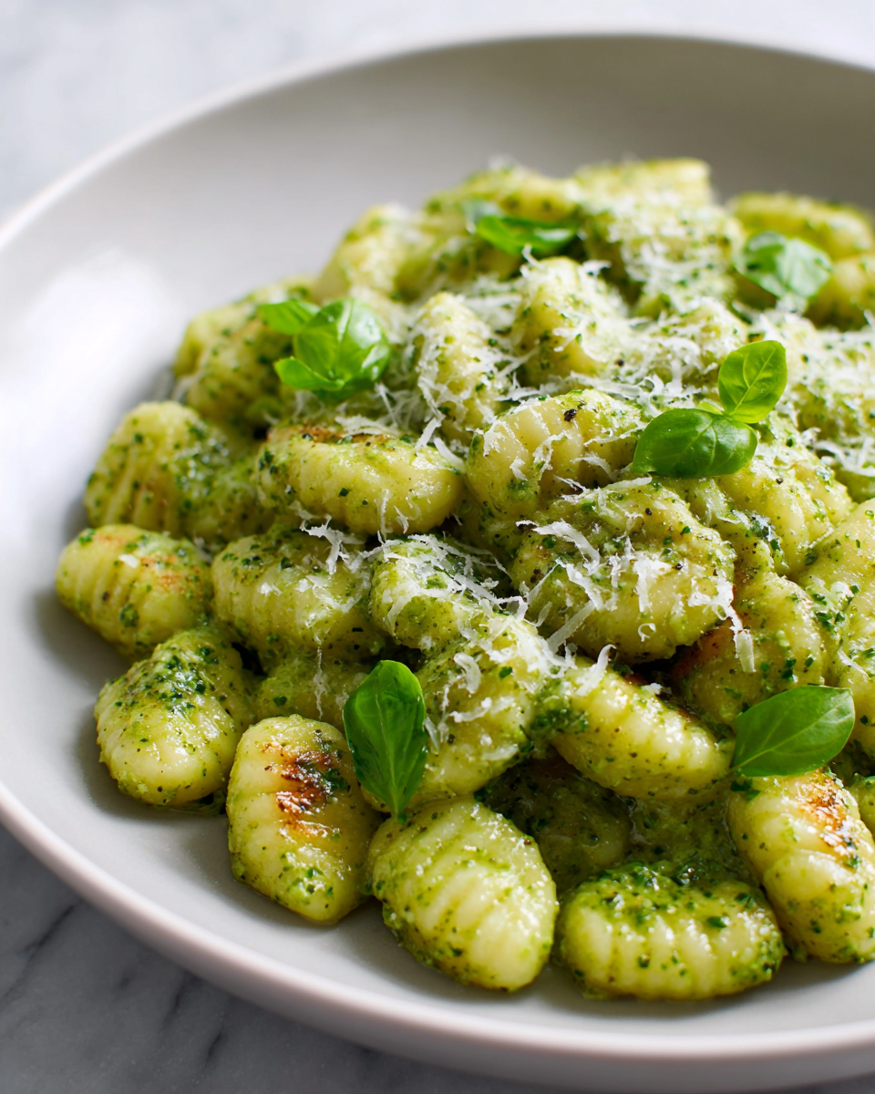 Creamy Pesto Gnocchi - detail 1