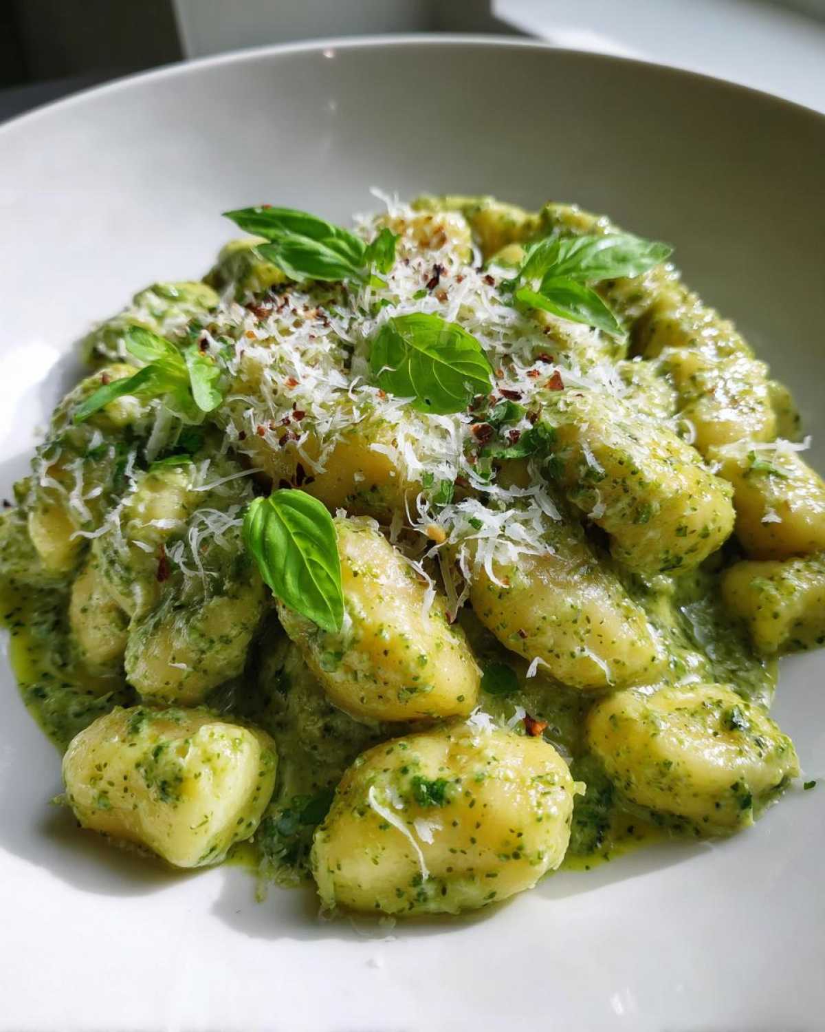 Creamy Pesto Gnocchi - detail 3