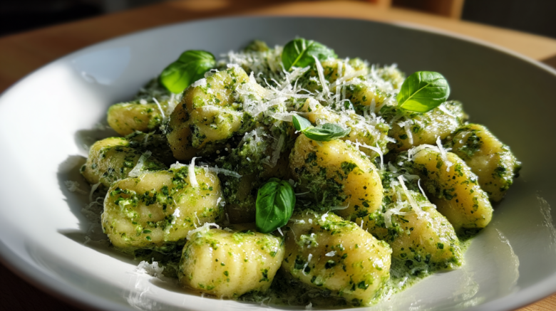 Creamy Pesto Gnocchi