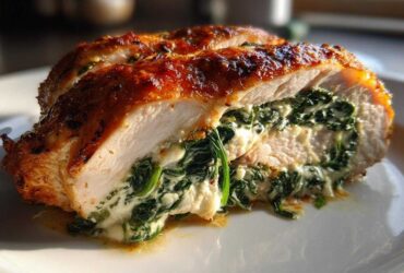 Creamy Spinach Chicken Roll-Ups