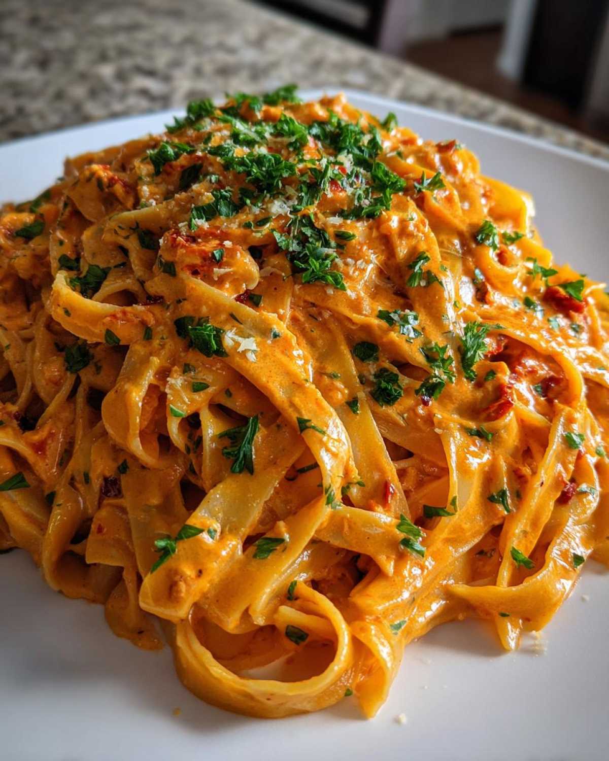 Creamy Sun-Dried Tomato Pasta - detail 2