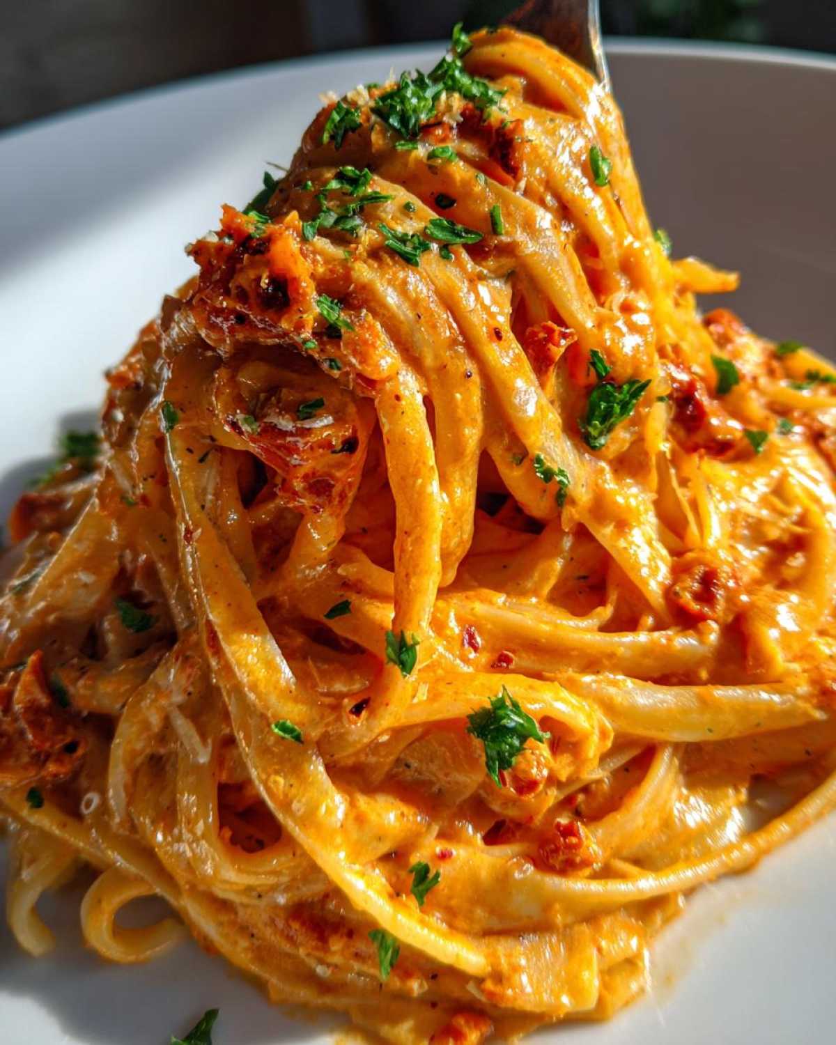 Creamy Sun-Dried Tomato Pasta - detail 3