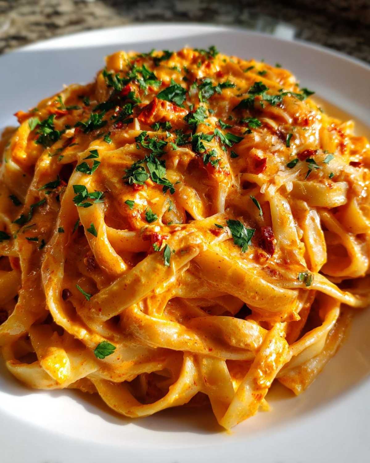 Creamy Sun-Dried Tomato Pasta - detail 4