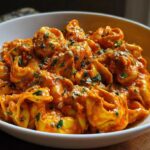 Creamy Tomato Tortellini Skillet