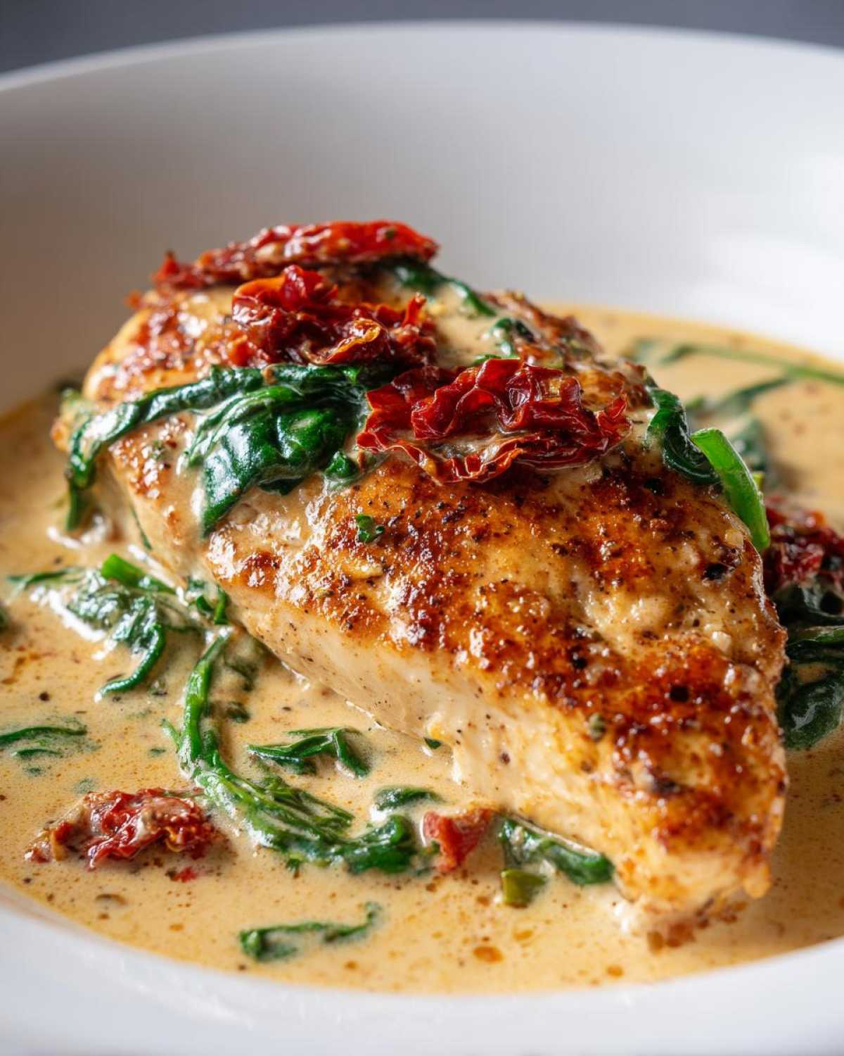 Creamy Tuscan Chicken - detail 1
