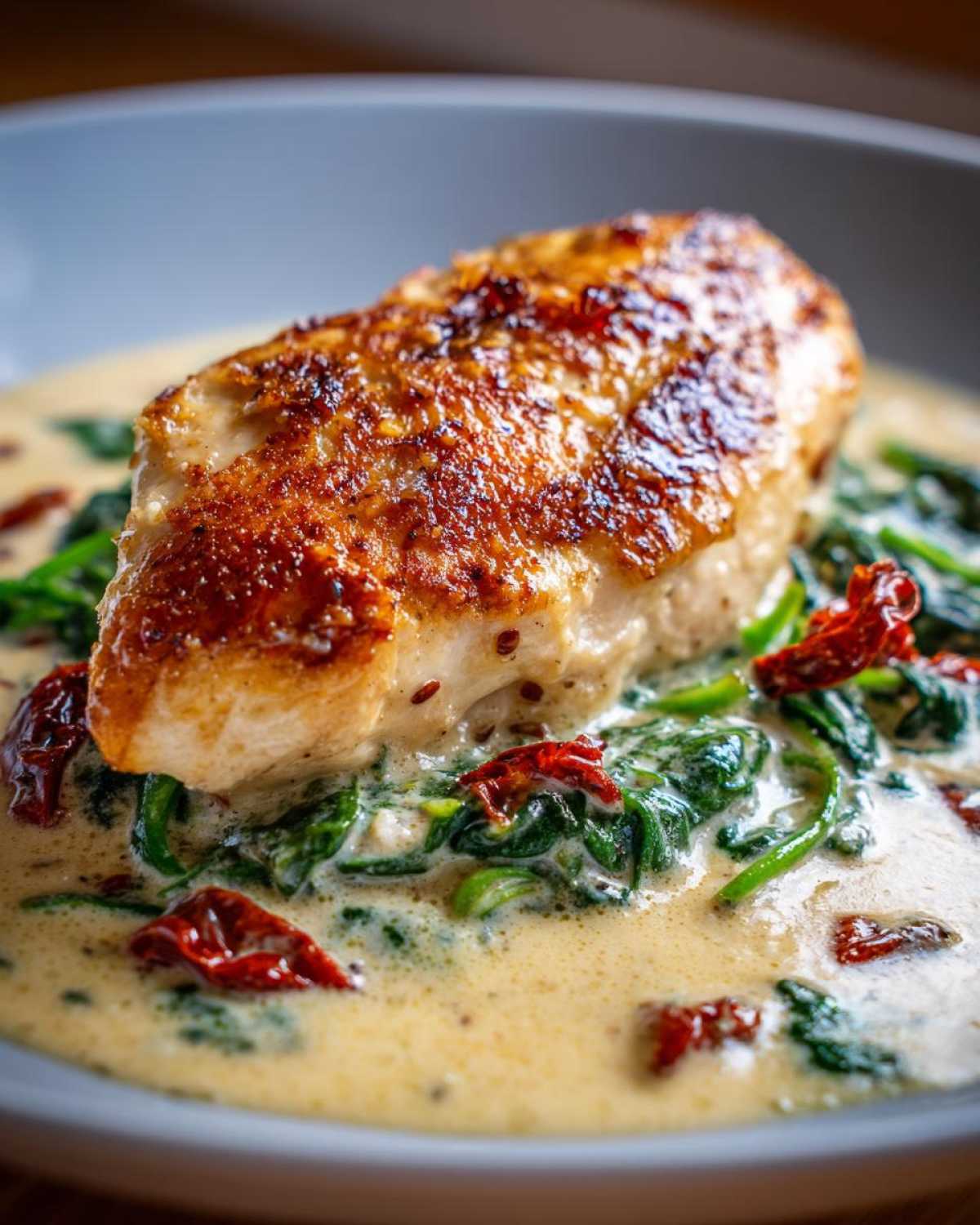 Creamy Tuscan Chicken - detail 2