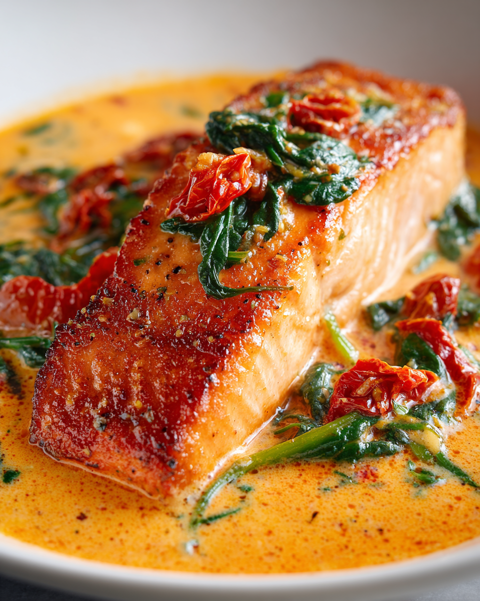 Creamy Tuscan Salmon - detail 3