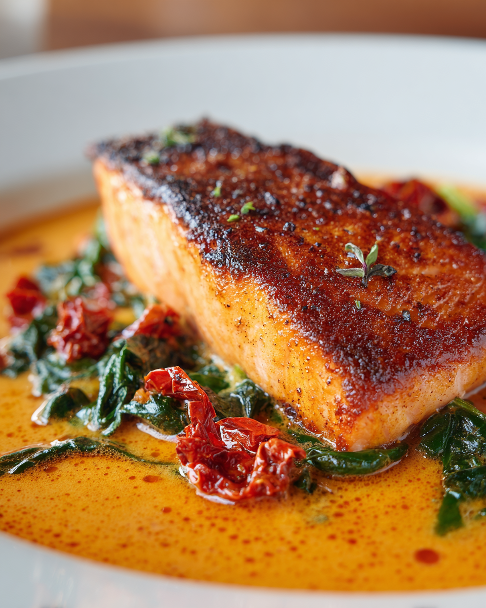 Creamy Tuscan Salmon - detail 4
