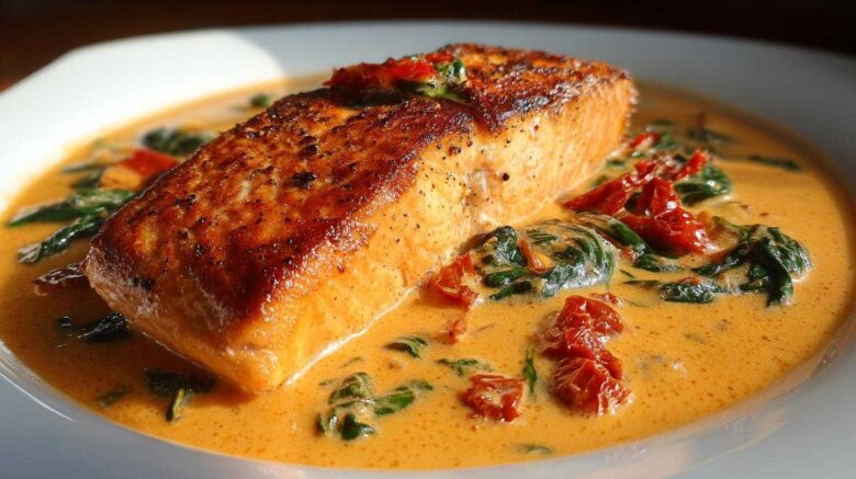 Creamy Tuscan Salmon
