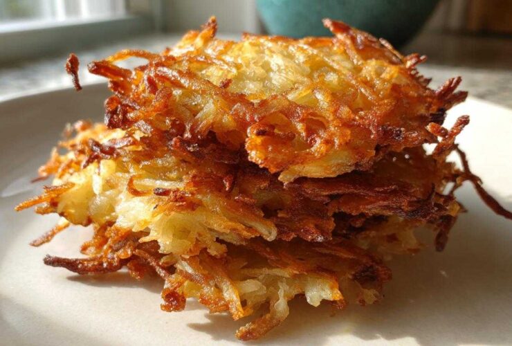 Crispy Air-Fryer Latkes Without the Mess