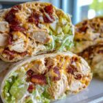 Crispy Chicken Bacon Ranch Wraps